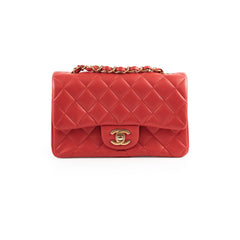 Chanel Mini Rectangular Coral