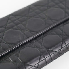 Christian Dior Cluitch Wallet On Chain WOC Black