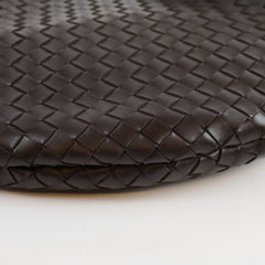 Bottega Veneta Medium Intrecciato Sardine Bag Dark Brown