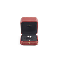 Cartier Love Ring White Gold Size 50