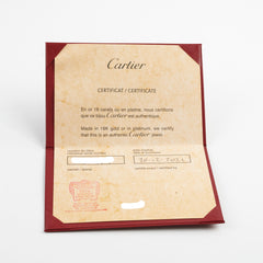 Cartier Love Ring White Gold Size 50