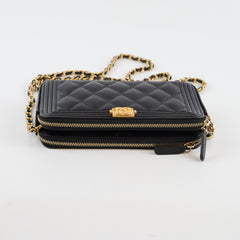 Chanel Boy Zipper WOC