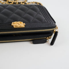 Chanel Boy Zipper WOC