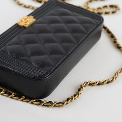 Chanel Boy Zipper WOC