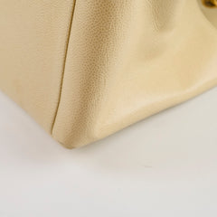 Chanel Vintage Grand Shopping Tote GST Beige Caviar