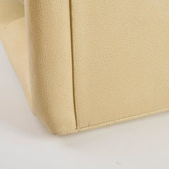 Chanel Vintage Grand Shopping Tote GST Beige Caviar