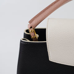 Louis Vuitton Capucines MM Multicolour Black/Pink/White