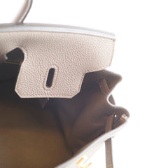 Hermes Birkin 25 Togo Gris Etain - Y Stamp
