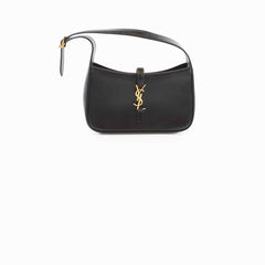 Saint Laurent Le 5 A 7 Hobo Smooth Leather Black