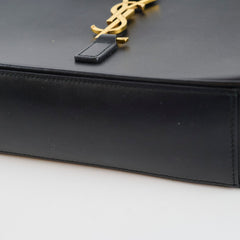 Saint Laurent Le 5 A 7 Hobo Smooth Leather Black