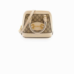 Gucci Horsebit 1955 Mini Top Handle White