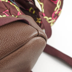 Gucci x Northface Nylon & Leather Backpack