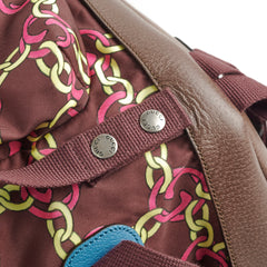 Gucci x Northface Nylon & Leather Backpack