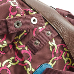 Gucci x Northface Nylon & Leather Backpack