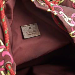 Gucci x Northface Nylon & Leather Backpack