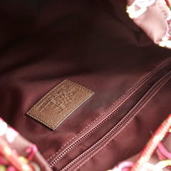 Gucci x Northface Nylon & Leather Backpack