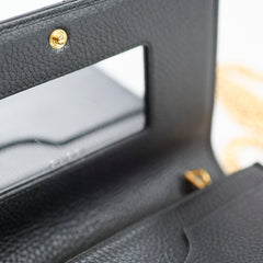 Gucci GG Marmont Wallet on Chain Black