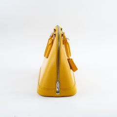 Louis Vuitton Epi Leather Alma PM Yellow