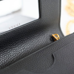Gucci GG Marmont Wallet on Chain Black