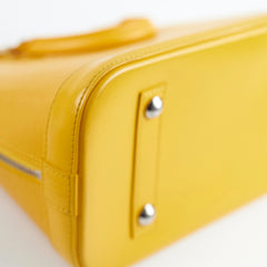 Louis Vuitton Epi Leather Alma PM Yellow