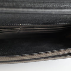 Chanel Seasonal Wallet on Chain WOC Caviar Dk Grey (27 Series)