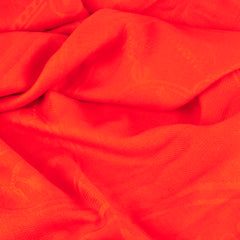 Hermes Shawl Orange Silk/Cashmere