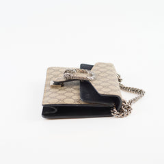 Gucci GG Supreme Dionysus Mini  Monogram Beige/Black