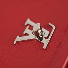 Louis Vuitton Lockme II BB Calfskin Rubis