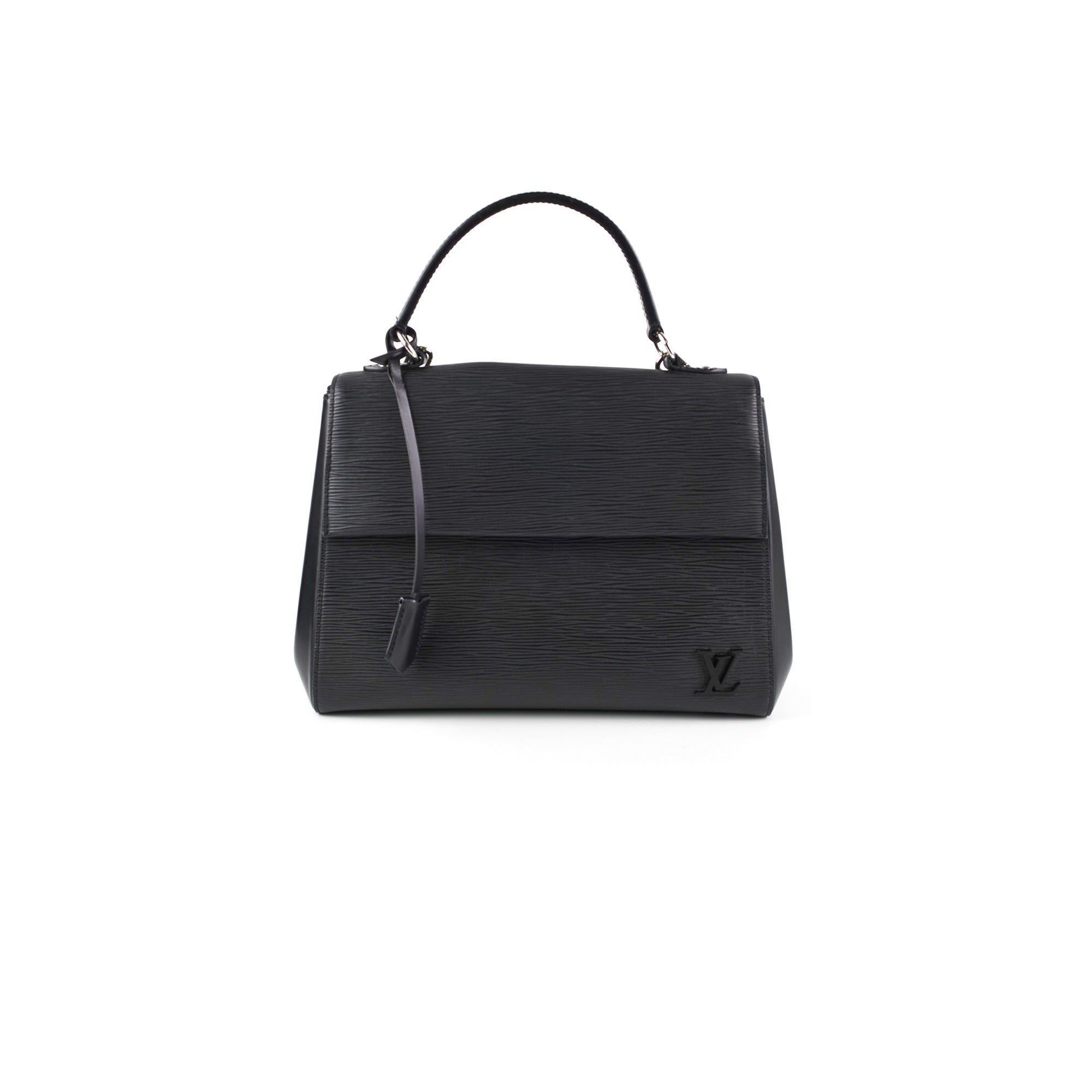 Louis Vuitton Cluny MM Epi Black Bag - THE PURSE AFFAIR
