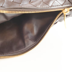 Bottega Venetta Mini Wallace Dark Brown