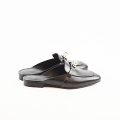 Hermes Oz Mules Noir Size 36