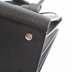 Saint Laurent Sac De Jour Small Black Grained Leather