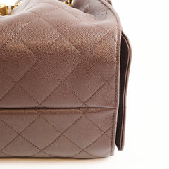 Chanel Small Chanel 25 Bag Brown