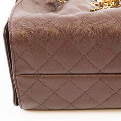 Chanel Small Chanel 25 Bag Brown