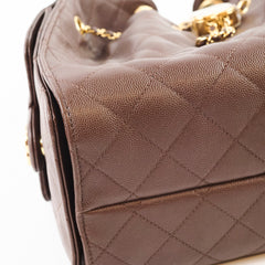 Chanel Small Chanel 25 Bag Brown