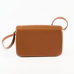 Saint Laurent Le Maillon Satchel Tan Smooth Leather