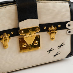 Louis Vuitton Trunk Pouch Epi White