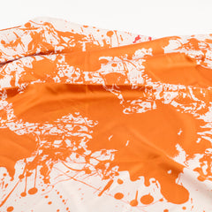 Hermes Cheval Surprise 90 Silk Scarf Orange