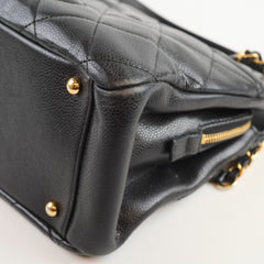 Chanel Timeless Soft Shopping Tote Caviar Black