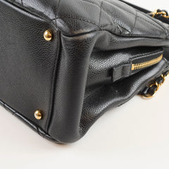 Chanel Timeless Soft Shopping Tote Caviar Black