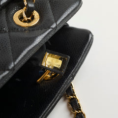 Chanel Timeless Soft Shopping Tote Caviar Black