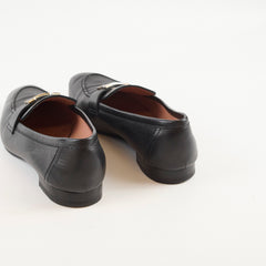 Hermes Paris Loafer Black Goatskin - Z Stamp