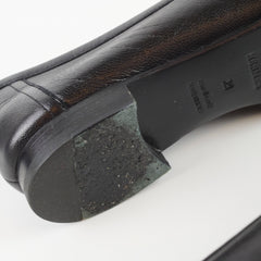 Hermes Paris Loafer Black Goatskin - Z Stamp