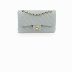 Chanel Classic Flap Medium Caviar Light Blue