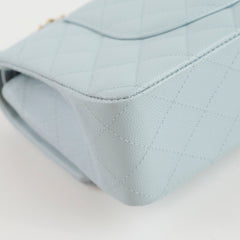 Chanel Classic Flap Medium Caviar Light Blue