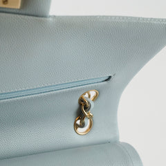 Chanel Classic Flap Medium Caviar Light Blue