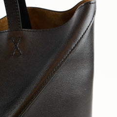 Loewe Puzzle Medium Fold Black Tote