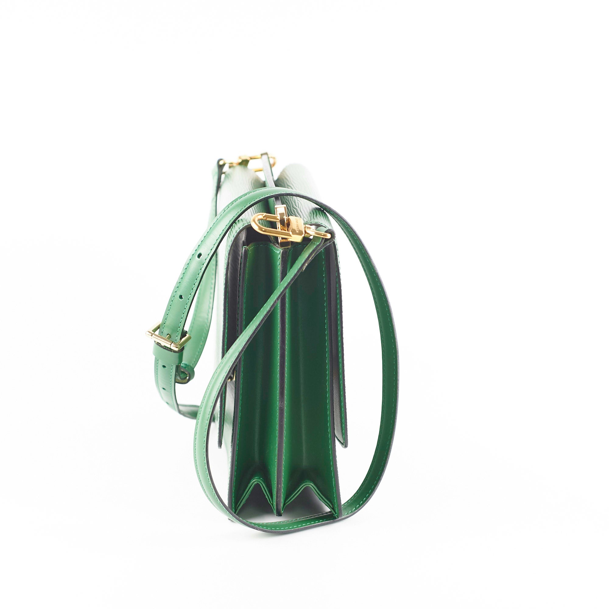 Louis Vuitton Pochette Grenelle Black/White/Green – Replica5