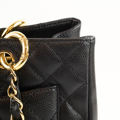 Chanel Grand Shopping Tote (GST) Caviar Black