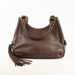 Chanel Lax Hobo Taupe Chanel Lax hobo grey